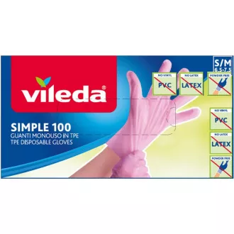 EINFACHE HANDSCHUHE M/L 100 STÜCK VILEDA