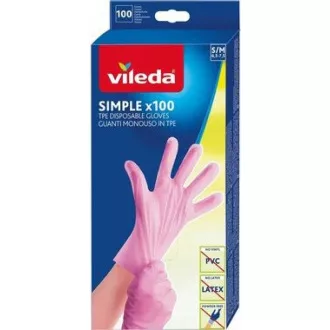 EINFACHE HANDSCHUHE M/L 100 STÜCK VILEDA