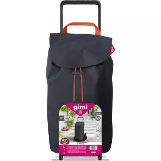TRIS FLORAL EINKAUFSWAGEN GRAU GIMI