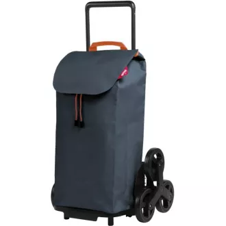 TRIS FLORAL EINKAUFSWAGEN GRAU GIMI