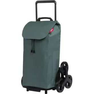 TRIS FLORAL SHOPPING TROLLEY GRÜN GIMI