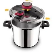 LT1228 SCHNELLKOCHTOPF 7L DAMPF LAMART - Unverpackt