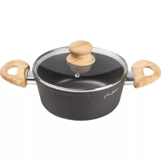 LT1246 KASSEROLLE MIT DECKEL 20CM NATUR LAMART