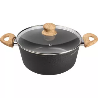 LT1247 KASSEROLLE MIT DECKEL 24CM NATUR LAMART