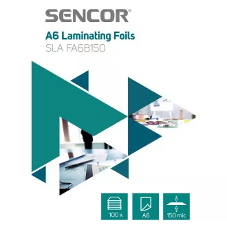 SLA FA6B150 Folie A6 150mic 100pcs SENCOR