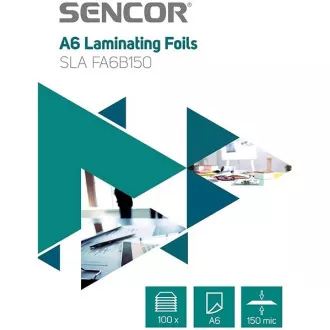 SLA FA6B150 Folie A6 150mic 100pcs SENCOR