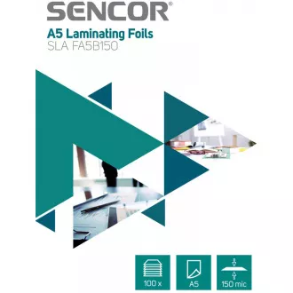 SLA FA5B150 Folie A5 150mic 100pcs SENCOR