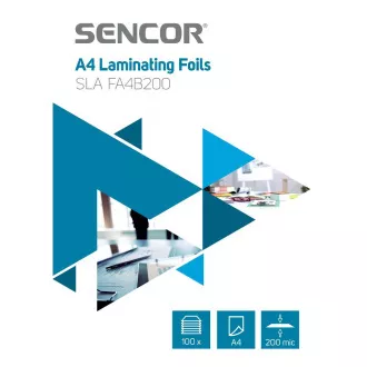 SLA FA4B200 Folie A4 200mic 100pcs SENCOR