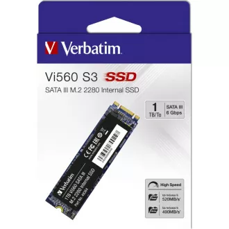 49364 SSD 1TB M.2 2280 Vi560 S3 VERBATIM 49364 SSD 1TB M.2 2280 Vi560 S3 VERBATIM