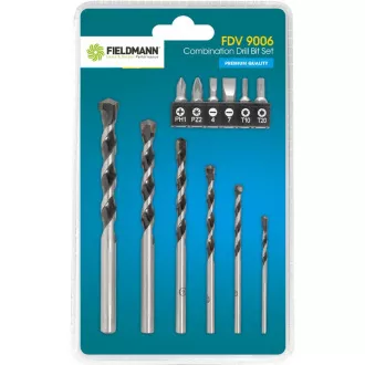 FDV 9006 Satz 12Stück Bohrer/Bits FIELDMANN