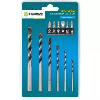 FDV 9006 Satz 12Stück Bohrer/Bits FIELDMANN
