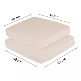 FDZN 9017 Kissenset creme. FIELDMANN