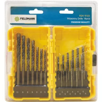 FDV 9101 Satz mit 18 Stück Bohrern/Bits FIELDMANN FDV 9101 Satz mit 18 Stück Bohrern/Bits FIELDMANN