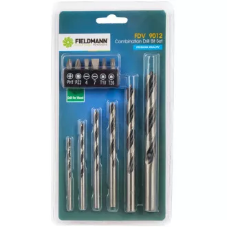 FDV 9012 Satz 12Stück Bits Bohrer FIELDMANN FDV 9012 Satz 12Stück Bits Bohrer FIELDMANN