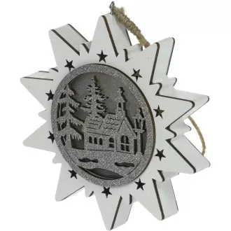RXL 464 Sternkirche 14cm 3LED WW RETLUX