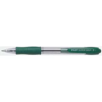 Kugelschreiber Pilot super grip 0,7mm grüner Schaft klar / Mine 2110 Kugelschreiber Pilot super grip 0,7mm grüner Schaft klar / Mine 2110