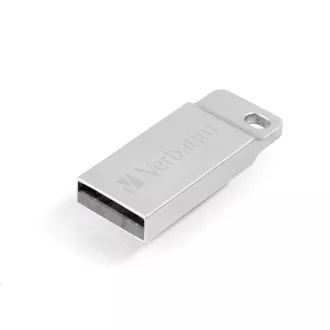 VERBATIM Flash Disk 16GB Metal Executive, USB 2.0, silber