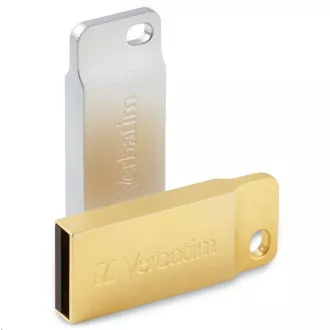 VERBATIM Flash Disk 16GB Metal Executive, USB 2.0, silber