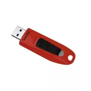 SanDisk Flash Disk 64GB Ultra, USB 3.0, rot