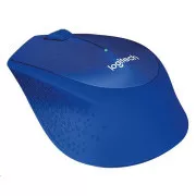 Logitech Wireless Mouse M330 Silent Plus, blau
