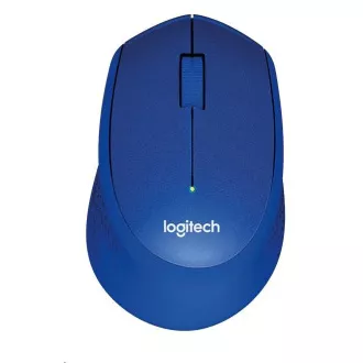 Logitech Wireless Mouse M330 Silent Plus, blau