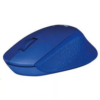 Logitech Wireless Mouse M330 Silent Plus, blau
