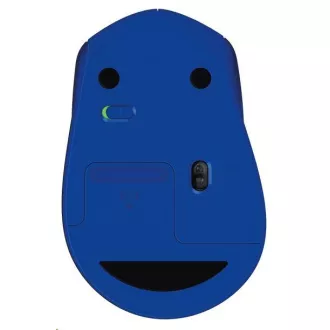 Logitech Wireless Mouse M330 Silent Plus, blau