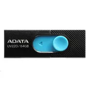 ADATA Flash Disk 32GB UV220, USB 2.0 Dash Drive, schwarz/blau