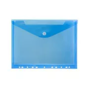 Briefumschlag A4 Euroaufhänger mit Aufdruck PP blau