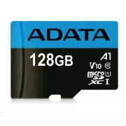 ADATA MicroSDXC-Karte 128 GB Premier UHS-I Klasse 10 + Adapter