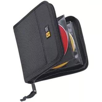 Case Logic CDW32 Hülle für CD/DVD, Kapazität 32 Discs, schwarz