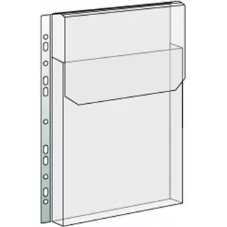 Verpackung 237x305x0,7mm für Kataloge Tasche mit Klappe klar Eurofold 165mic 10Stk