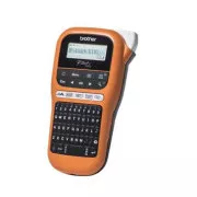BROTHER Etikettendrucker PT-E110VP - 12mm, TZe-Bänder - Markierer - für Elektriker - mit Etui