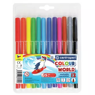 Marker Centropen 7550/12 12 Farben zylindrische Spitze 1mm Marker Centropen 7550/12 12 Farben zylindrische Spitze 1mm