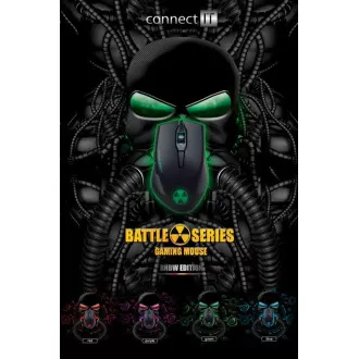 CONNECT IT BATTLE Optische RNBW-Gaming-Maus CONNECT IT BATTLE Optische RNBW-Gaming-Maus