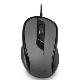 CONNECT IT Optische Maus, USB, grau