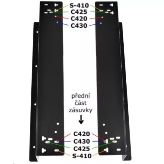 Virtuos Kassenschubladenhalter C420 / C425 / C430 / S-410, schwarz