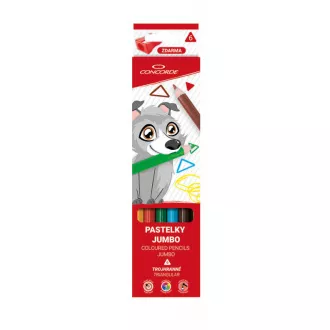 Buntstifte Classic CONCORDE Jumbo dreieckig 6St. Buntstifte Classic CONCORDE Jumbo dreieckig 6St.