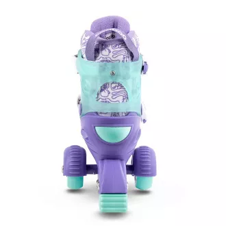 Kinder Rollschuhe Cariboo Step One, lila und mint, 26-29