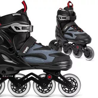 Rollschuhe Movino Cruzer Two, Grau, 41-44