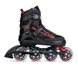 Rollschuhe Movino Cruzer B2, Rot, 31-34