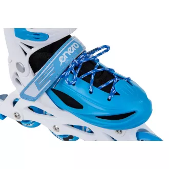 Rollschuhe 4in1 Enero KIDS - blau und weiß, 34-37 Rollschuhe 4in1 Enero KIDS - blau und weiß, 34-37