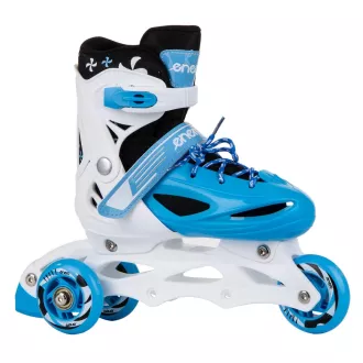 Rollschuhe 4in1 Enero KIDS - blau und weiß, 30-33