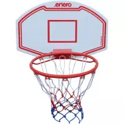 Basketballkorb ENERO 71x45 cm, Reifen 40 cm, weiß