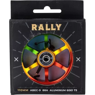 Scooter-Räder NKD Rally Stunt 2 Stück, 110 mm, silber Scooter-Räder NKD Rally Stunt 2 Stück, 110 mm, silber