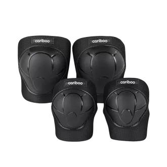 3er-Set Cariboo® Kinderschützer, schwarz