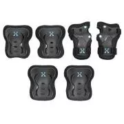NEX-Protektorenset SCHWARZ-BLAU, L