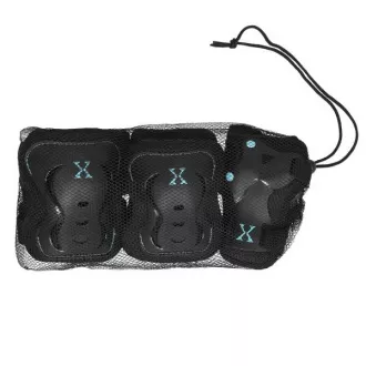 NEX-Protektorenset SCHWARZ-BLAU, XL