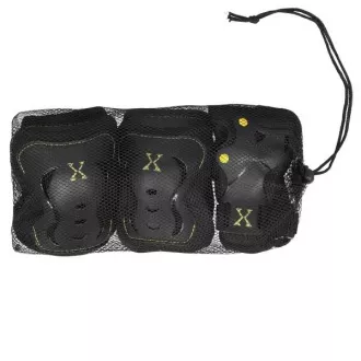 NEX SCHWARZ-GOLD Protektorenset, L