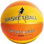 Basketball, Größe 7, gelb-orange